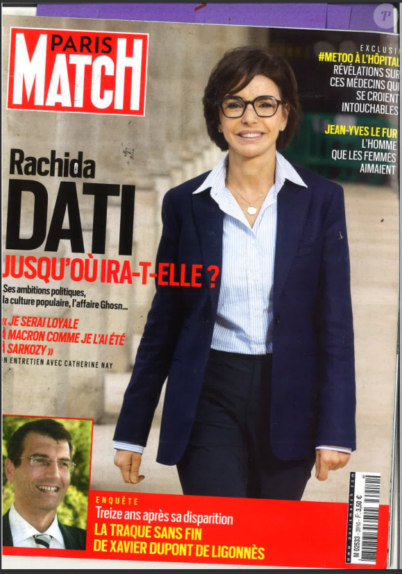 "Paris Match", 11 avril 2024.