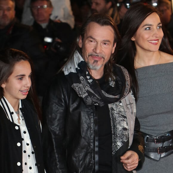 Ils sont tous les deux nés du mariage de l'artiste avec l'Argentine Azucena.
Florent Pagny, sa femme Azucena et leur fille Ael lors de la 15ème cérémonie des NRJ Music Awards à Cannes le 14 décembre 2013.