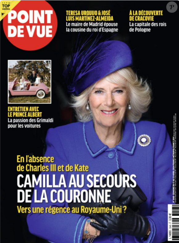 Magazine "Point de vue" en kiosques le 17 avril 2024