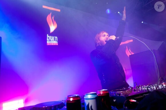 David Guetta et Burn ont réchauffé 20 000 clubbers à Tignes lors des 1ers Winter X Games Europe, le 11 mars 2010
