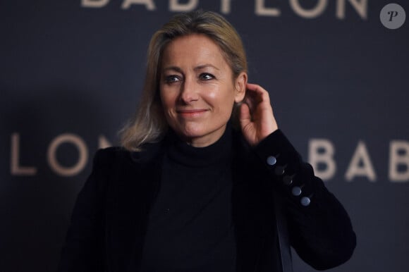 Anne-Sophie Lapix, lors de la première française de Paramount Pictures Babylon au théâtre Le Grand Rex le 14 janvier 2023 à Paris, France. Photo par Franck Castel/ABACAPRESS.COM