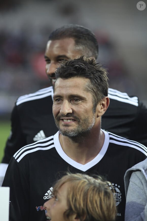 Exclusif - Bixente Lizarazu - Match caritatif entre le Variétés Club de France et une sélection des anciens de l'Aviron Bayonnais au profit de 3 associations "Plus de Vie", "URMA" (Unité de recherche sur les mouvements anormaux de l'enfant) et l'association basque "Life is Rose"au stade Jean Dauger à Bayonne le 16 octobre 2019.