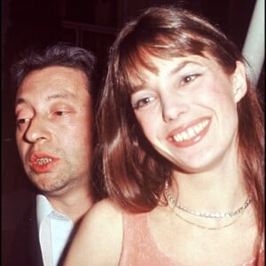 Serge Gainsbourg et Jane Birkin lors du Festival de Cannes. Mai 1974.
