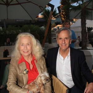 Exclusif - Brigitte Fossey et Bernard de La Villardière - Remise du 27ème Prix François Chalais à la maison France télévision x Brut lors du 76ème Festival International du Film de Cannes, France le 26 Mai 2023