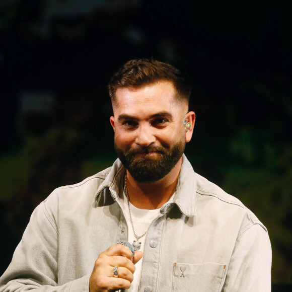 Ou encore l'intégration difficile de la mère de sa fille Eva Alba au sein de sa communauté. Plus d'une heure d'explications qui ont choqué un certain nombre de personnes,
Exclusif - Kendji Girac - Concert "Corsu Mezu Mezu" à la Défense Arena à Paris, France. Le 28 octobre 2023. © Christophe Clovis / Bestimage