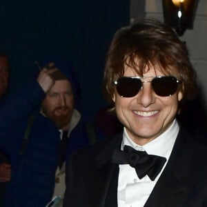 Tom Cruise - Les célébrités fêtent le 50ème anniversaire de V.Beckham au club Oswald's à Londres, le 20 avril 2024.
