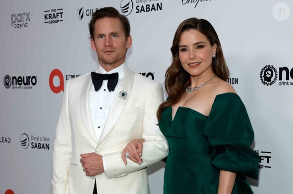 Grant Hughes, Sophia Bush à la soirée "Elton John AIDS Foundation" lors de la 95ème édition de la cérémonie des Oscars à Los Angeles le 12 mars 2023.