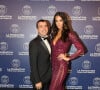 Un "incroyable endroit", comme l'indique Arnaud Lagardère
 
Exclusif - Arnaud Lagardère et sa femme Jade Foret (Lagardère) - Dîner de gala au profit de la Fondation PSG au Parc des Princes à Paris le 16 mai 2017. © Rachid Bellak/Bestimage