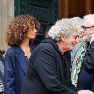 Elie Chouraqui - Sorties des obsèques du prince Jean-Stanislas Poniatowski en l'Eglise polonaise à Paris, France, le 29 avril 2024. © Jacovides-Moreau/Bestimage