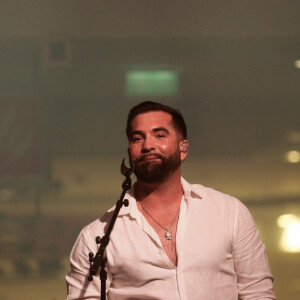 Exclusif - Kendji Girac - Célébration des 10 ans du centre commercial Beaugrenelle à Paris, France. Le 12 octobre 2023. © Christophe Clovis / Bestimage 