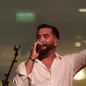Exclusif - Kendji Girac - Célébration des 10 ans du centre commercial Beaugrenelle à Paris, France. Le 12 octobre 2023. © Christophe Clovis / Bestimage 
