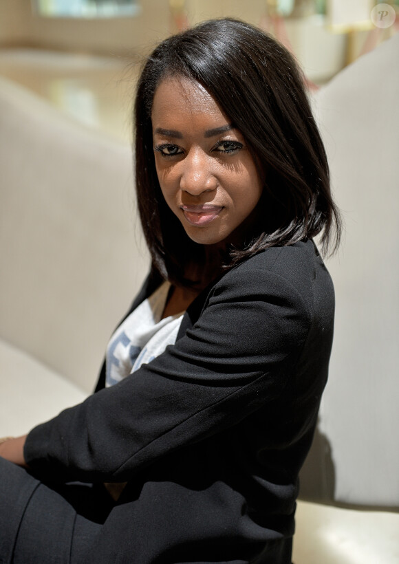 Hapsatou Sy lors de la remise des prix CréAdie à Paris. Le 11 avril 2019 © Veeren / Bestimage