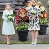 Maxima des Pays-Bas a reçu Svetlana Medvedeva, l'épouse du président russe, pour l'inauguration du Keukenhof 2010