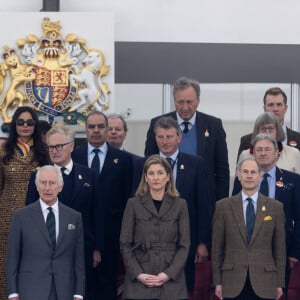 Le roi Charles III d'Angleterre lors du Pony Club Mounted au Royal Windsor Horse Show à Windsor le 30 mai 2024. 