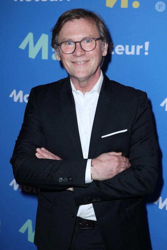 Laurent Romejko assiste au dîner de gala du Moteur ! à la Bibliothèque nationale de France, à Paris, France, le 25 mars 2024. Photo par Jerome Domine/ABACAPRESS.COM