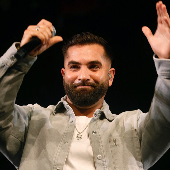 Exclusif - Kendji Girac - Concert "Corsu Mezu Mezu" à la Défense Arena à Paris, France. Le 28 octobre 2023. © Christophe Clovis / Bestimage