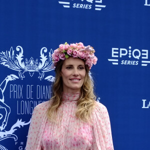 Sophie Thalmann durant le 167ème Prix de Diane Longines à l'hippodrome de Chantilly, à Chantilly, le 19 Juin 2016. © Christophe Bricot/Bestimage 