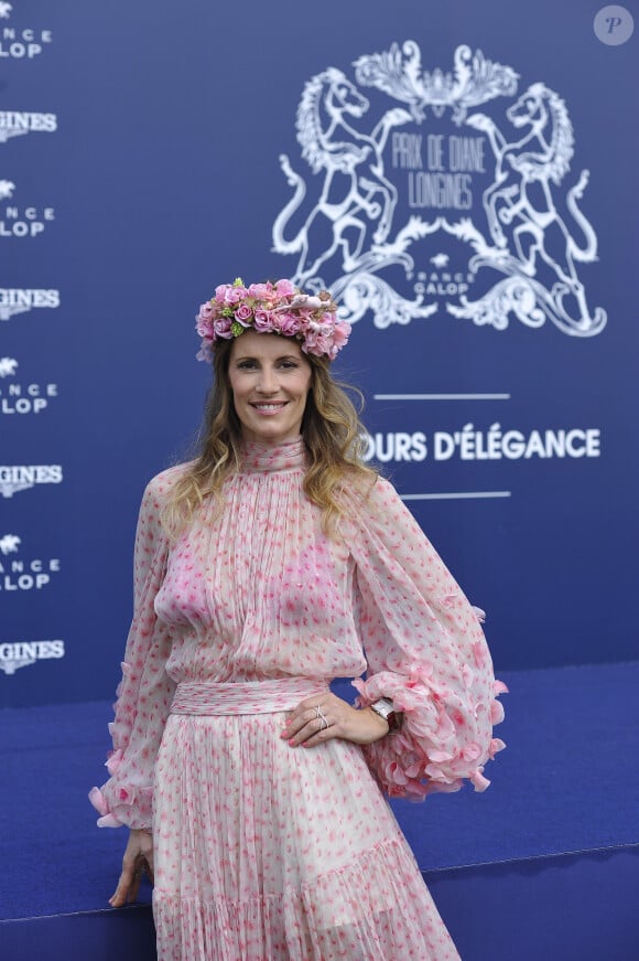 Sophie Thalmann durant le 167ème Prix de Diane Longines à l'hippodrome de Chantilly, à Chantilly, le 19 Juin 2016. © Christophe Bricot/Bestimage 