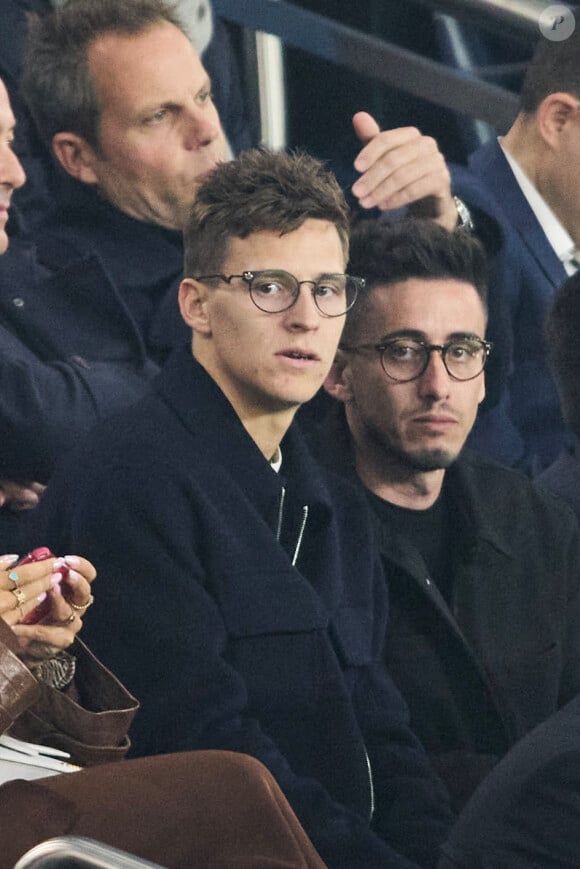 Fabio Quartararo - Célébrités dans les tribunes de la demi-finale retour de Ligue des champions entre le PSG face au Borussia Dortmund (0-1) au Parc des Princes à Paris le 7 mai 2024. © Cyril Moreau/Bestimage