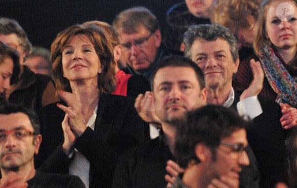 Jean Louis Borloo et sa femme Beatrice Schonberg au festival 2 cinéma de Valenciennes, le 23 mars 2013.  