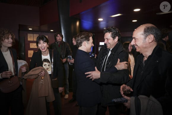 Exclusif - Nolwenn Leroy, Renaud Capuçon, Laurent Gerra - People au concert de Renaud Capuçon à l’Olympia à Paris, France, le 10 mars 2024. Après le succès de son album Cinema paru en 2018, Renaud Capuçon poursuit son exploration des musiques du 7e Art et partage une sélection de morceaux écrits par les plus éminents compositeurs français de musique de films : Georges Delerue (Le Dernier Métro, Rich and Famous…), Francis Lai (Love Story), Michel Legrand (L’Affaire Thomas Crown), Gabriel Yared (Le Patient anglais), Maurice Jarre (Lawrence d’Arabie) ou encore Alexandre Desplats (The Shape of Water). © Moreau-Tribeca/Bestimage  No Web pour la Belgique et la Suisse 