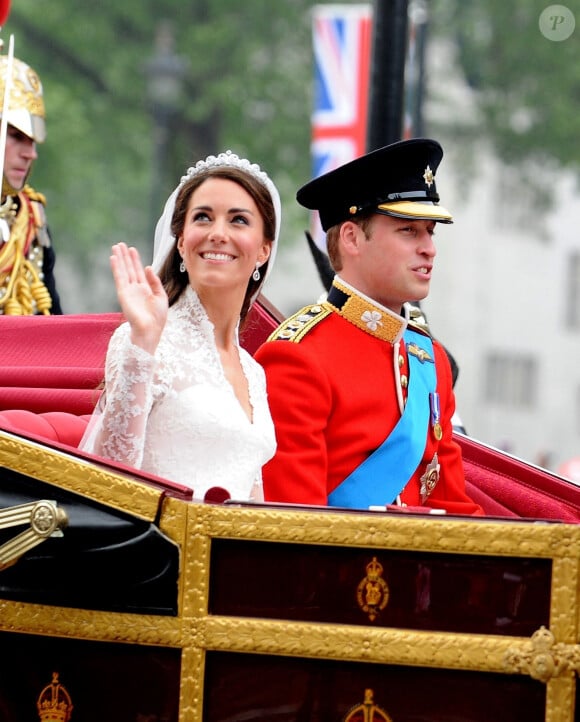 Archive - Le prince William, prince de Galles, et Catherine (Kate) Middleton, princesse de Galles. 