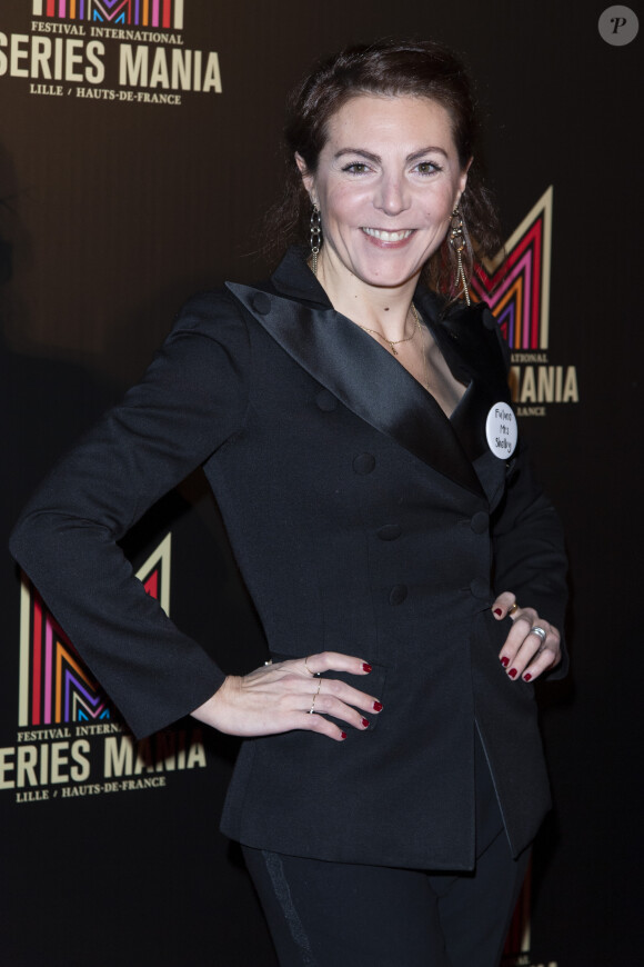 Anne-Elisabeth Blateau - Photocall du dîner de Gala du Festival Series Mania au Musée des Arts Forains à Paris le 2 décembre 2019. © Pierre Perusseau - Rachid Bellak / Bestimage