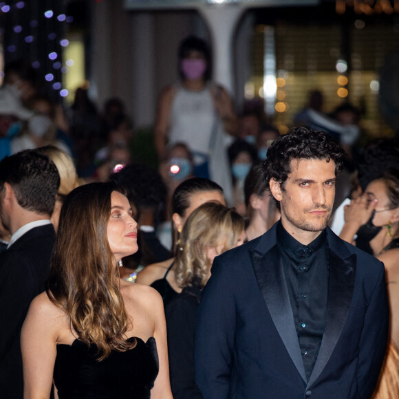 Laetitia Casta et Louis Garrel au Festival de Cannes 2021. Photo by David Niviere/ABACAPRESS.COM