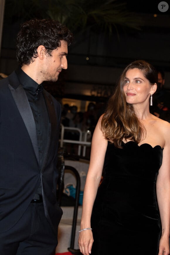 Laetitia Casta et Louis Garrel au Festival de Cannes 2021. Photo by David Niviere/ABACAPRESS.COM