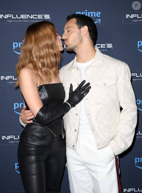 Iris Mittenaere (Miss France 2016 et Miss Univers 2016) et Diego El Glaoui - Avant-première de la série Influence(s) sur Amazon Prime Video au cinéma le Silencio des Prés à Paris le 26 février 2024. © Coadic Guirec/Bestimage