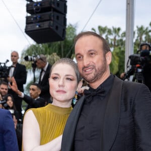 Emilie Dequenne et son mari Michel Ferracci - Montée des marches du film " Le deuxième acte " pour la cérémonie d'ouverture du 77ème Festival International du Film de Cannes, au Palais des Festivals à Cannes. Le 14 mai 2024 © Olivier Borde / Bestimage 