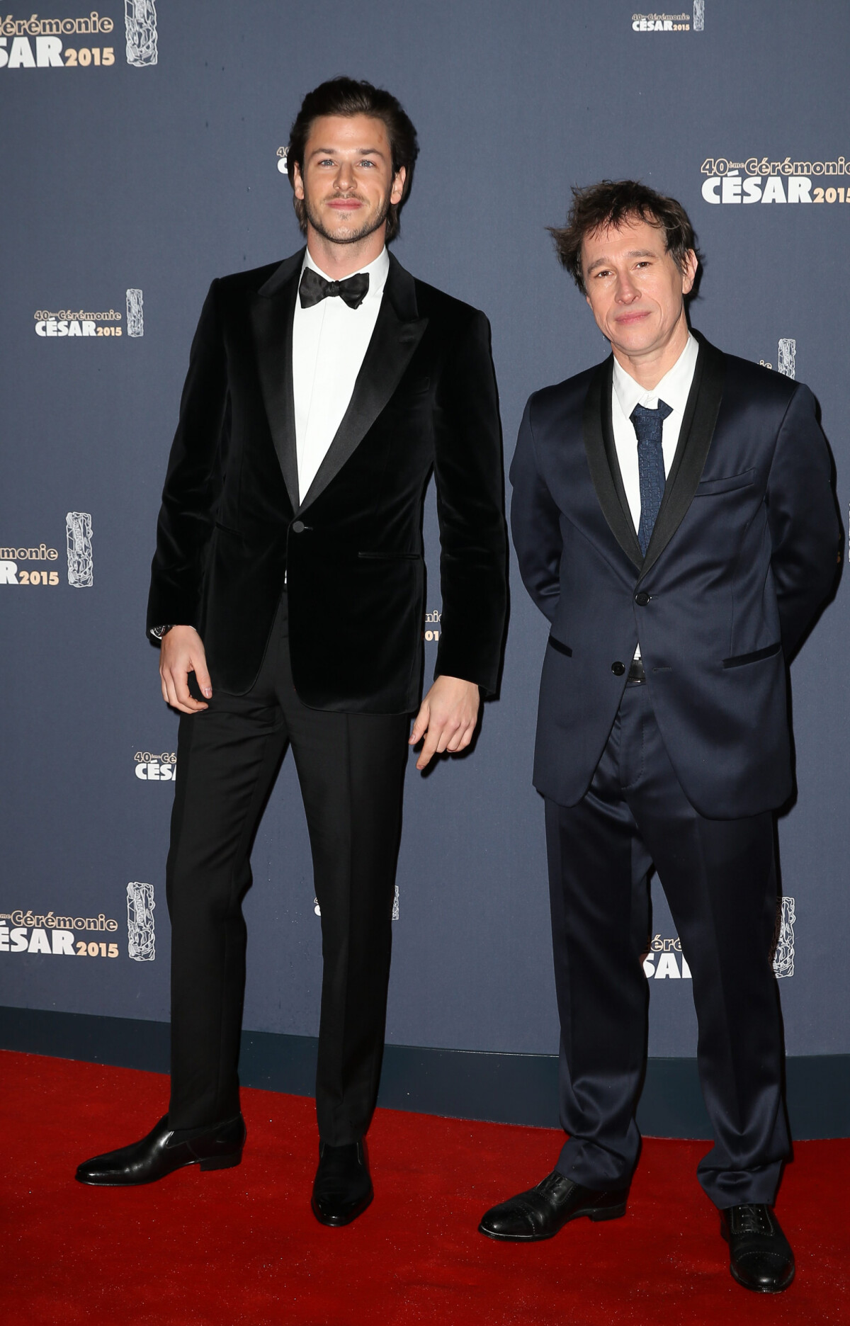 Photo : Gaspard Ulliel et Bertrand Bonello (Smoking Fendi) - Photocall ...