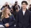 Ses amis Léa Seydoux et Louis Garrel se sont immédiatement "appelés".
Léa Seydoux et Louis Garrel - Photocall du film "Le deuxième acte", présenté hors compétition, lors du 77ème Festival International du Film de Cannes (14 - 25 mai 2024), le 15 mai 2024. 