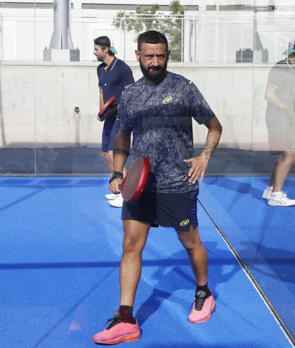 Exclusif - Cyril Hanouna - Tournoi des personnalités lors du Greenweez Paris Major Premier Padel 2023 à Roland Garros à Paris le 10 septembre 2023. © Marc Ausset-Lacroix/Bestimage