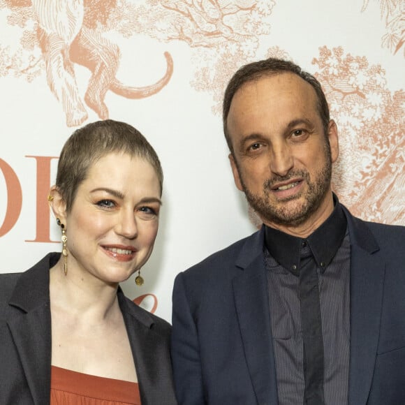 Emilie Dequenne est venue avec son mari, Michel Ferracci

Exclusif - Emilie Dequenne et son mari Michel Ferracci - Photocall du dîner Dior Madame Figaro à la "Terrasse by Albane" sur le rooftop de l'hôtel JW Marriott lors du 77ème Festival International du Film de Cannes le 15 mai 2024. © Olivier Borde/Bestimage