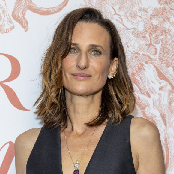 Exclusif - Camille Cottin - Photocall du dîner Dior Madame Figaro à la "Terrasse by Albane" sur le rooftop de l'hôtel JW Marriott lors du 77ème Festival International du Film de Cannes le 15 mai 2024. © Olivier Borde/Bestimage