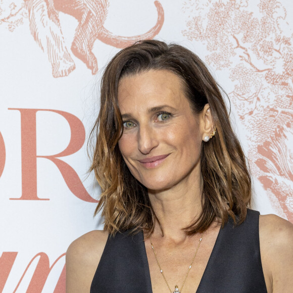 Exclusif - Camille Cottin - Photocall du dîner Dior Madame Figaro à la "Terrasse by Albane" sur le rooftop de l'hôtel JW Marriott lors du 77ème Festival International du Film de Cannes le 15 mai 2024. © Olivier Borde/Bestimage