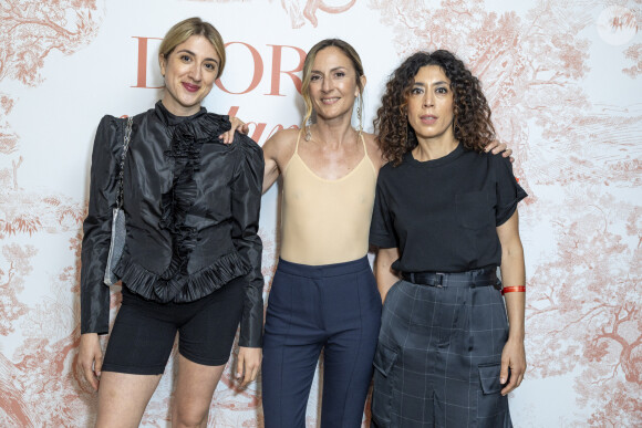 Exclusif - Camille Chamoux - Photocall du dîner Dior Madame Figaro à la "Terrasse by Albane" sur le rooftop de l'hôtel JW Marriott lors du 77ème Festival International du Film de Cannes le 15 mai 2024. © Olivier Borde/Bestimage