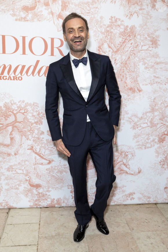 Exclusif - Augustin Trapenard - Photocall du dîner Dior Madame Figaro à la "Terrasse by Albane" sur le rooftop de l'hôtel JW Marriott lors du 77ème Festival International du Film de Cannes le 15 mai 2024. © Olivier Borde/Bestimage