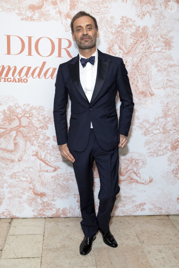 Exclusif - Augustin Trapenard - Photocall du dîner Dior Madame Figaro à la "Terrasse by Albane" sur le rooftop de l'hôtel JW Marriott lors du 77ème Festival International du Film de Cannes le 15 mai 2024. © Olivier Borde/Bestimage