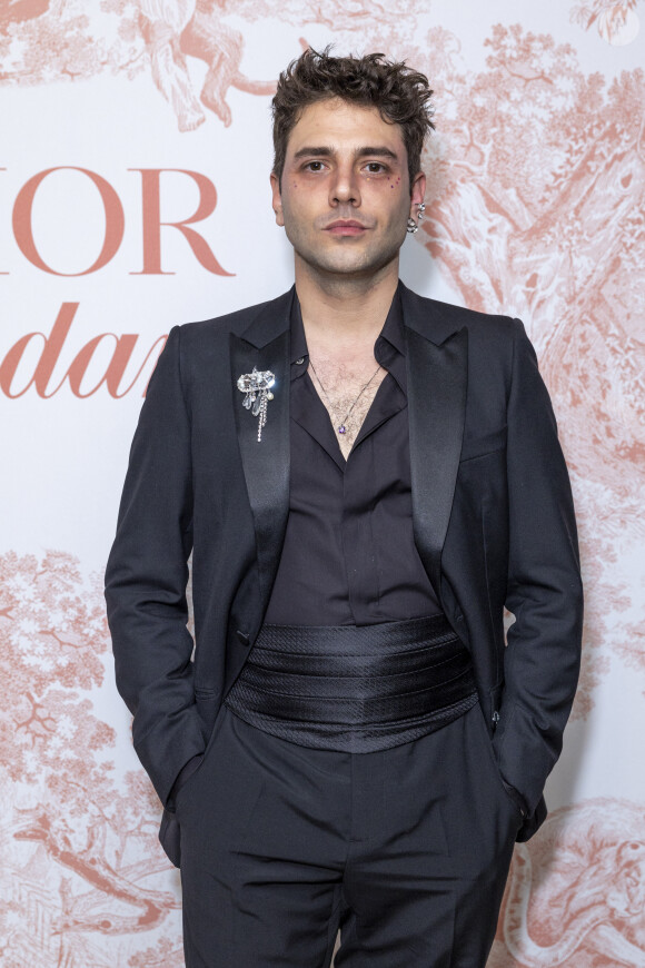 Exclusif - Xavier Dolan - Photocall du dîner Dior Madame Figaro à la "Terrasse by Albane" sur le rooftop de l'hôtel JW Marriott lors du 77ème Festival International du Film de Cannes le 15 mai 2024. © Olivier Borde/Bestimage