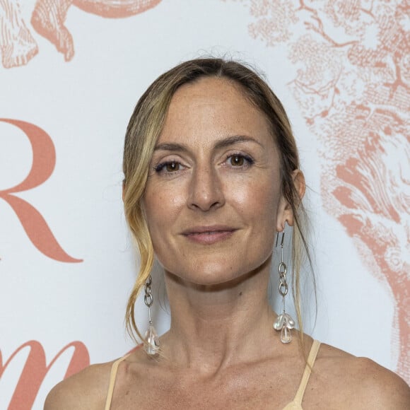 Exclusif - Camille Chamoux - Photocall du dîner Dior Madame Figaro à la "Terrasse by Albane" sur le rooftop de l'hôtel JW Marriott lors du 77ème Festival International du Film de Cannes le 15 mai 2024. © Olivier Borde/Bestimage No Web - Belgique et Suisse  Exclusive - For Germany call for price - Photocall of the Dior Madame Figaro dinner at the "Terrasse by Albane" on the rooftop of the JW Marriott hotel during the 77th Cannes International Film Festival on May 15, 2024.