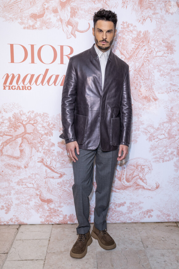 Exclusif - Baptiste Giabiconi - Photocall du dîner Dior Madame Figaro à la "Terrasse by Albane" sur le rooftop de l'hôtel JW Marriott lors du 77ème Festival International du Film de Cannes le 15 mai 2024. © Olivier Borde/Bestimage No Web - Belgique et Suisse  Exclusive - For Germany call for price - Photocall of the Dior Madame Figaro dinner at the "Terrasse by Albane" on the rooftop of the JW Marriott hotel during the 77th Cannes International Film Festival on May 15, 2024.