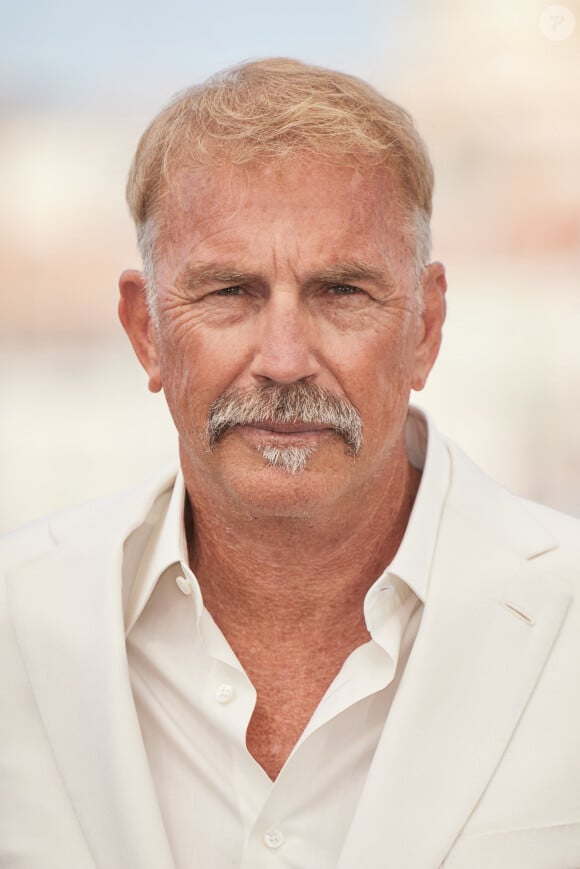 Kevin Costner - Photocall du film "Horizon : An American Saga" lors du 77ème Festival International du Film de Cannes le 19 mai 2024. © Jacovides / Moreau / Bestimage