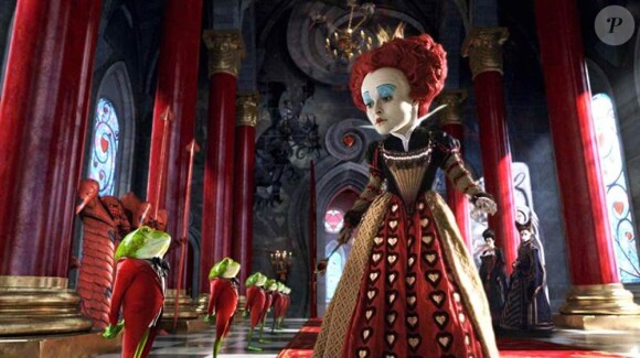 Des images d'Alice in Wonderland, de Tim Burton.