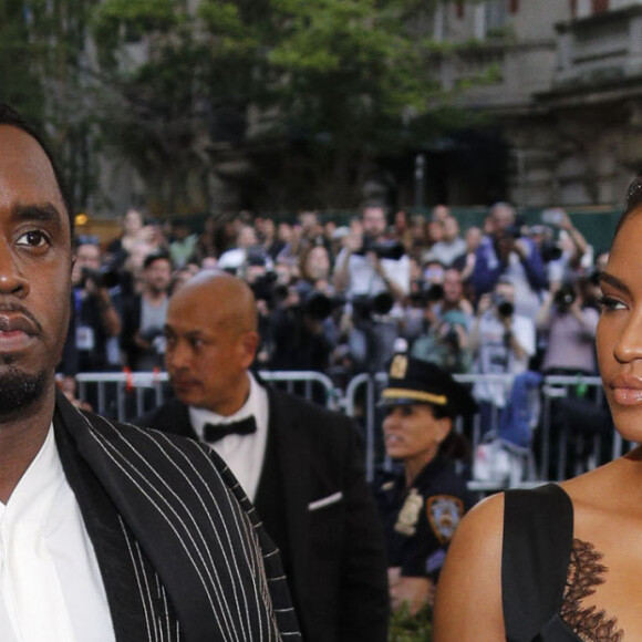 Sean John Combs, connu sous les noms de Puff Diddy, Puffy, Diddy, et P. Diddy et Cassie Ventura arrivant au MET 2017 Costume Institute Gala sur le thème de "Rei Kawakubo/Comme des Garçons: Art Of The In-Between" à New York, le 1 er mai 2017.