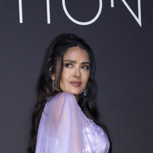 Salma Hayek - Photocall du dîner "Women in Motion" par le groupe Kering, Place de la Castre, lors du 77ème Festival International du Film de Cannes le 19 mai 2024. © Olivier Borde/Bestimage