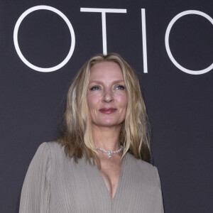 Uma Thurman - Photocall du dîner "Women in Motion" par le groupe Kering, Place de la Castre, lors du 77ème Festival International du Film de Cannes le 19 mai 2024. © Olivier Borde/Bestimage