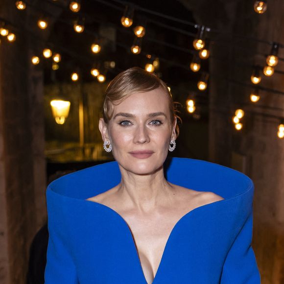 Diane Kruger - Personnalités au dîner "Women in Motion" par le groupe Kering, Place de la Castre, lors du 77ème Festival International du Film de Cannes. Le 19 mai 2024 © Olivier Borde / Bestimage
