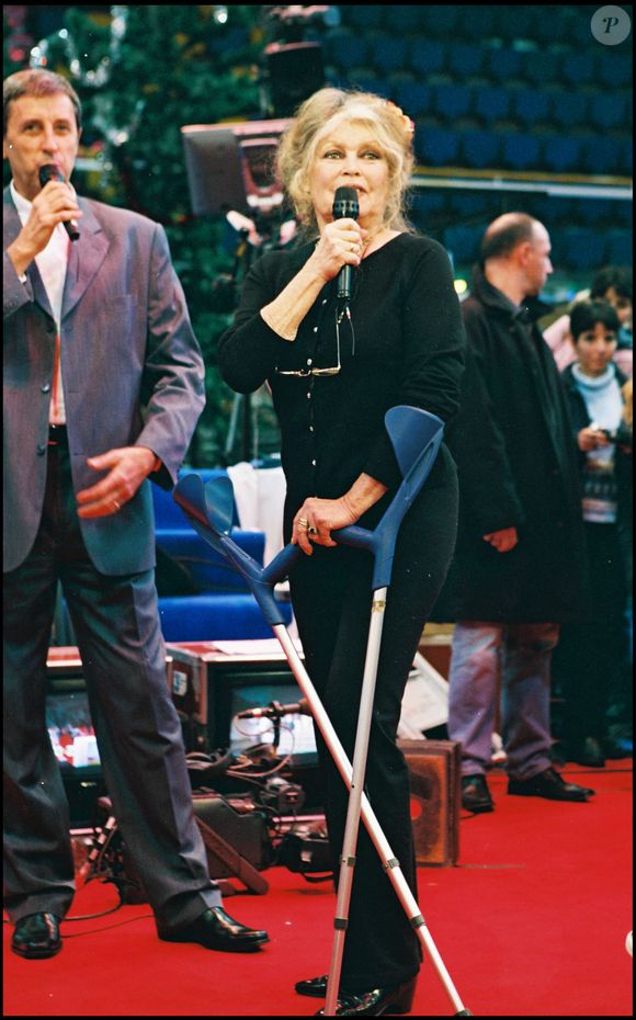 Brigitte Bardot - Journée spéciale d'adoption "Le Noël des animaux".
HERIPRET / BESTIMAGE